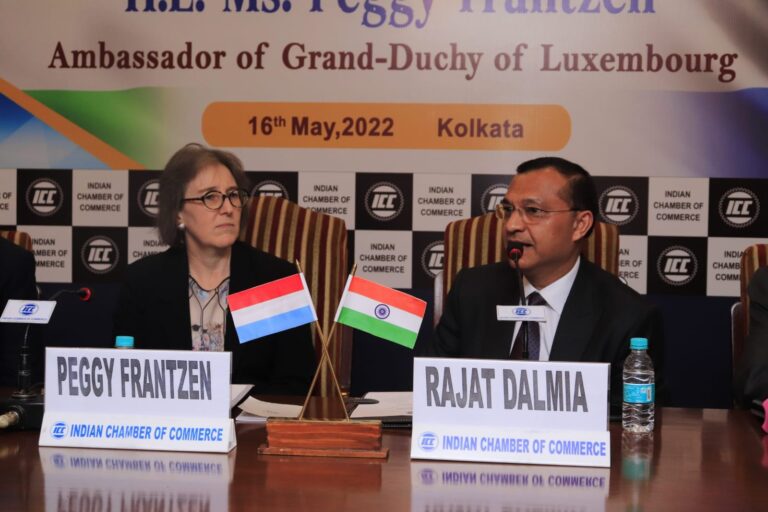 লাক্সেমবার্গের গ্র্যান্ড-ডাচির রাষ্ট্রদূত, H.E.  পেগি ফ্রান্টজেন পশ্চিমবঙ্গের সাথে বাণিজ্যের উপর জোর দিয়েছেন