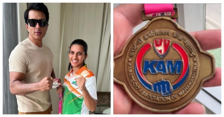 ক্যারাটে চ্যাম্পিয়ন অমৃতপাল কউর তাঁর স্বর্ণপদক উৎসর্গ করলেন সোনু সুদকে