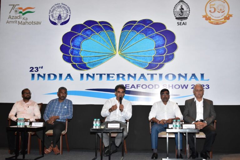 ইন্ডিয়া ইন্টারন্যাশনাল সিফুড শো 2023 আয়োজিত হতে চলেছে কলকাতার মিলন মেলা প্রাঙ্গণে