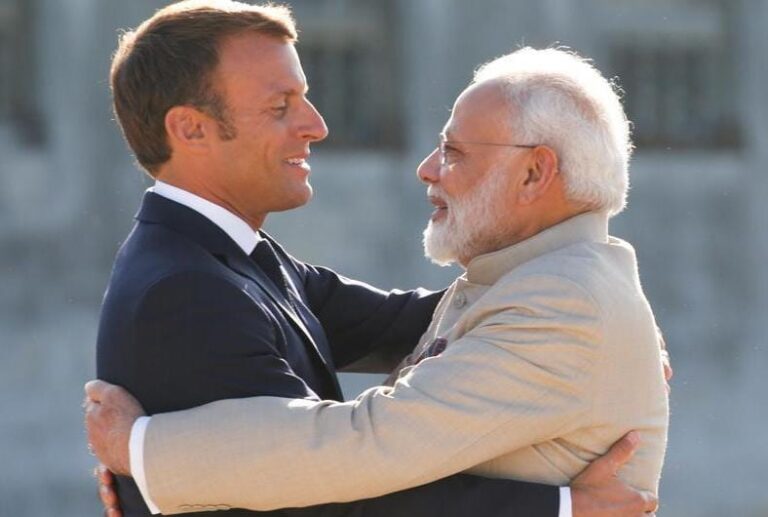 প্রধানমন্ত্রী মোদি, ফরাসি প্রেসিডেন্ট ম্যাক্রোঁ ভূ-রাজনৈতিক বিষয়, বেসামরিক পারমাণবিক শক্তি সহযোগিতা নিয়ে আলোচনা করেছেন