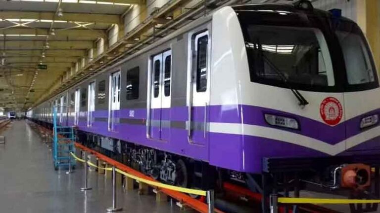 শেষমেশ হল চিনা মেট্রোরেলের ট্রায়াল রান কলকাতায়