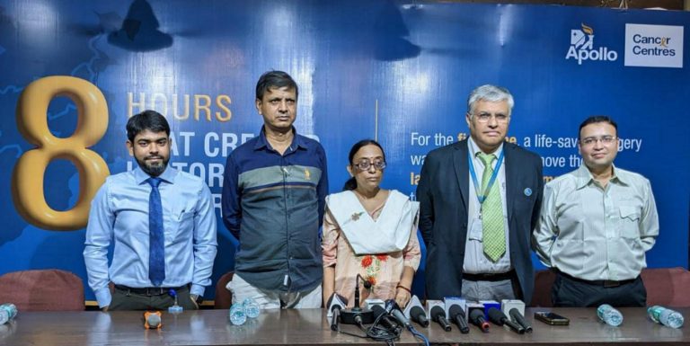 First time in Eastern India, the largest malignant  tumour removed from a uterus