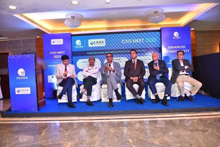 এআই প্রশংসা দিবস: CAHO এবং Dozee একটি CXO মিটের জন্য হাত মিলিয়ে, স্বাস্থ্যসেবাতে  এ আই -এর রূপান্তরমূলক সম্ভাবনা তুলে ধরলো