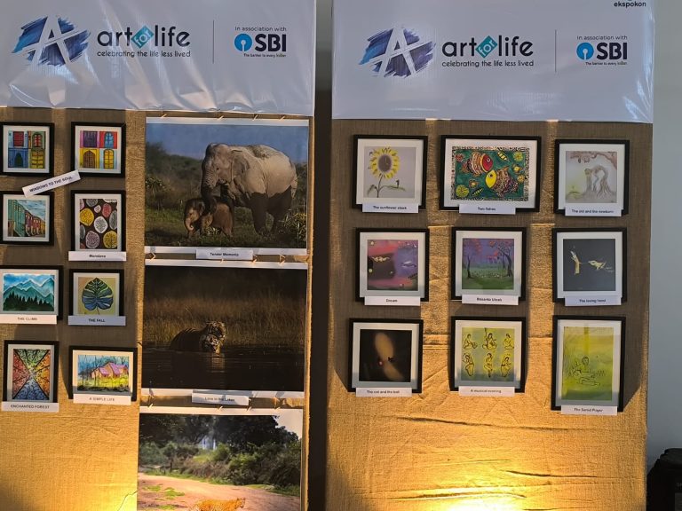 Ekspokon organises “Art for Life”.