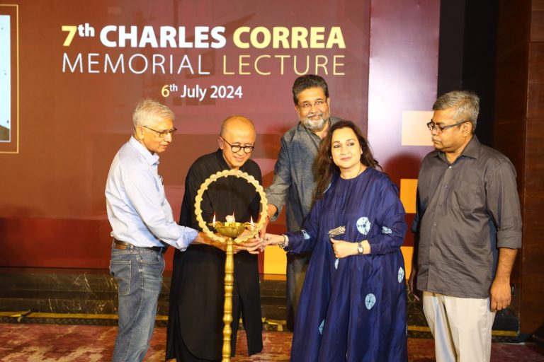 7th ANNUAL CHARLES CORREA MEMORIAL LECTURE ORGANIZED BY AMBUJA NEOTIA GROUP