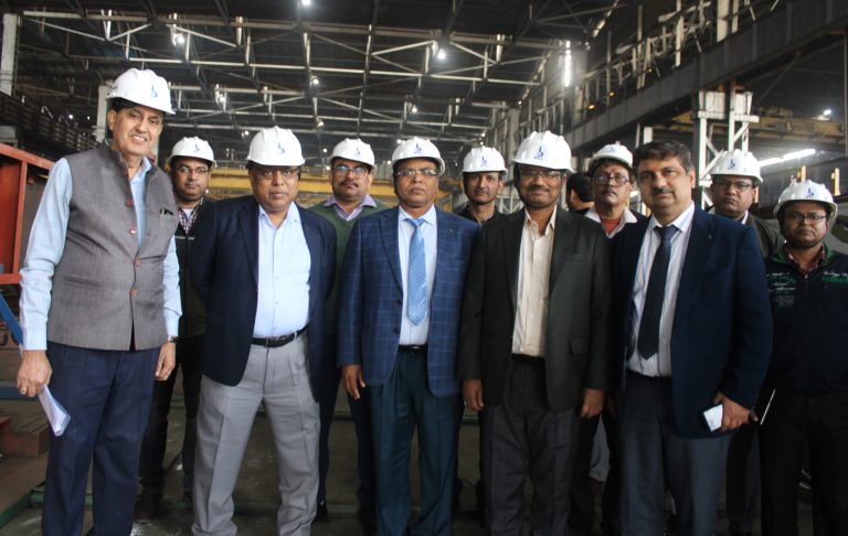 Pratap Singh Shami, SDG RDSO Visited Braithwaite & Co. Limited
