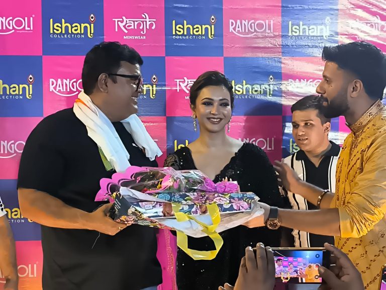 RANGOLI Unveils the Ishani Collection with Koushani Mukherjee This Durga Puja